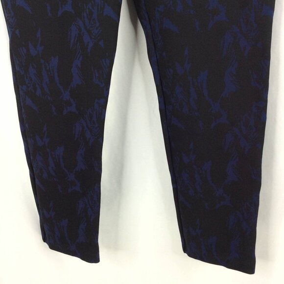 Soft Surroundings Ponte Pull On Pants Womens PM Black Blue Purple Ankle Cropped - Picture 4 of 7